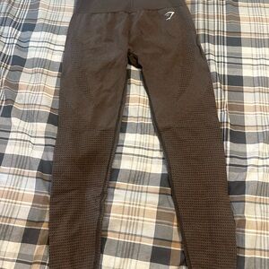 Girls' Black Seamless Active Leggings